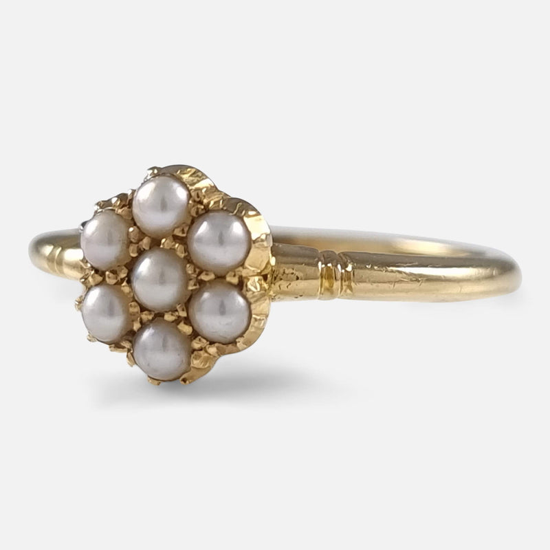 the ring viewed from the right side at a slight angle