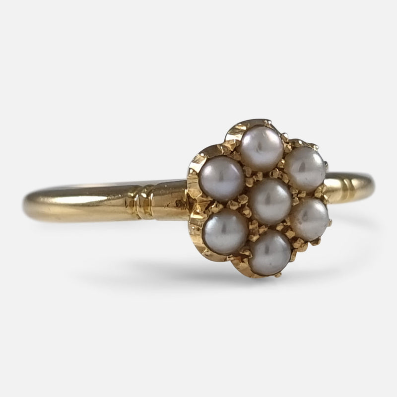 the ring viewed from the left side at a slight angle