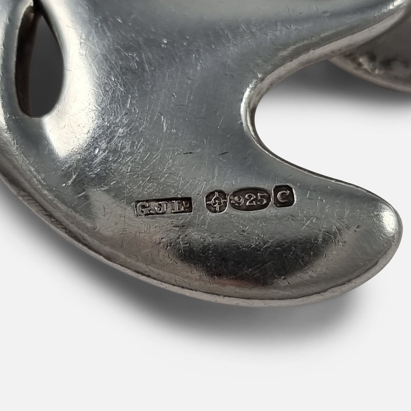 Georg Jensen makers marks and London import marks