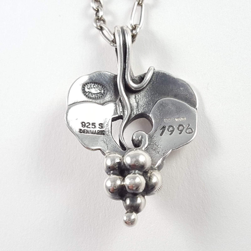 the back of the pendant