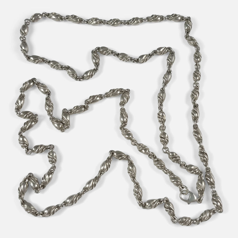 a birds eye view of the necklace