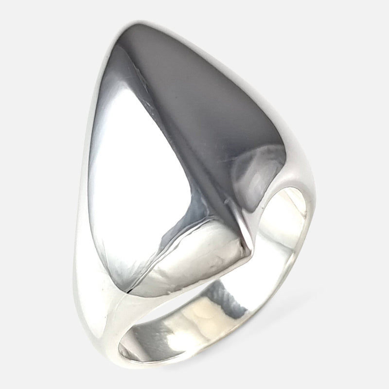 the ring viewed from above at a slight angle