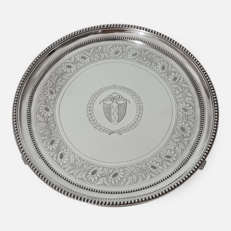 view of the salver from above