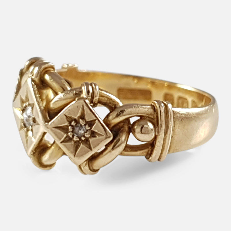 the ring viewed from the right at a slight angle