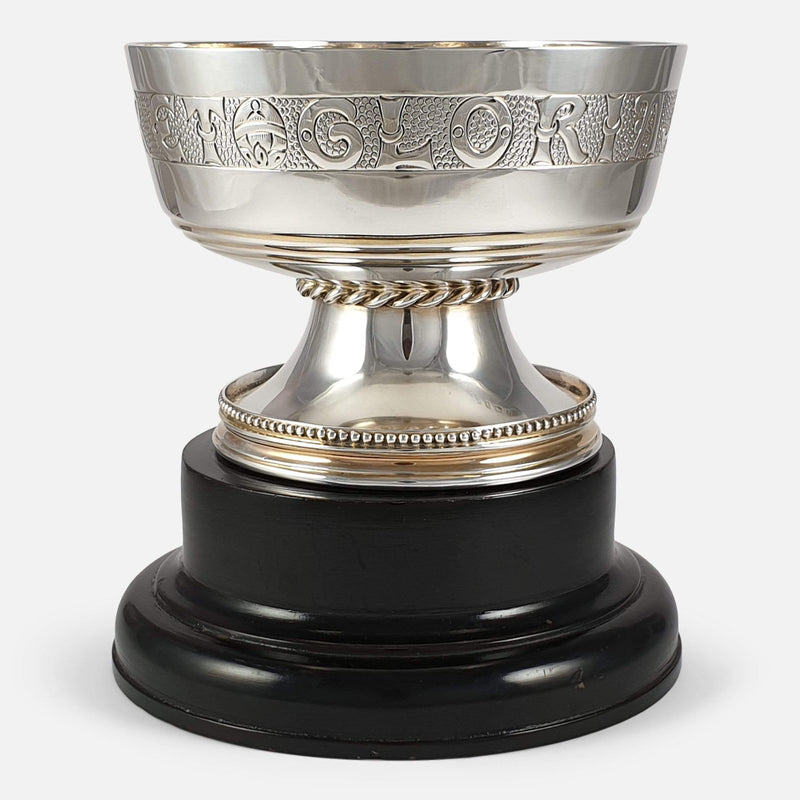 the cup with a section of the outer inscription in view