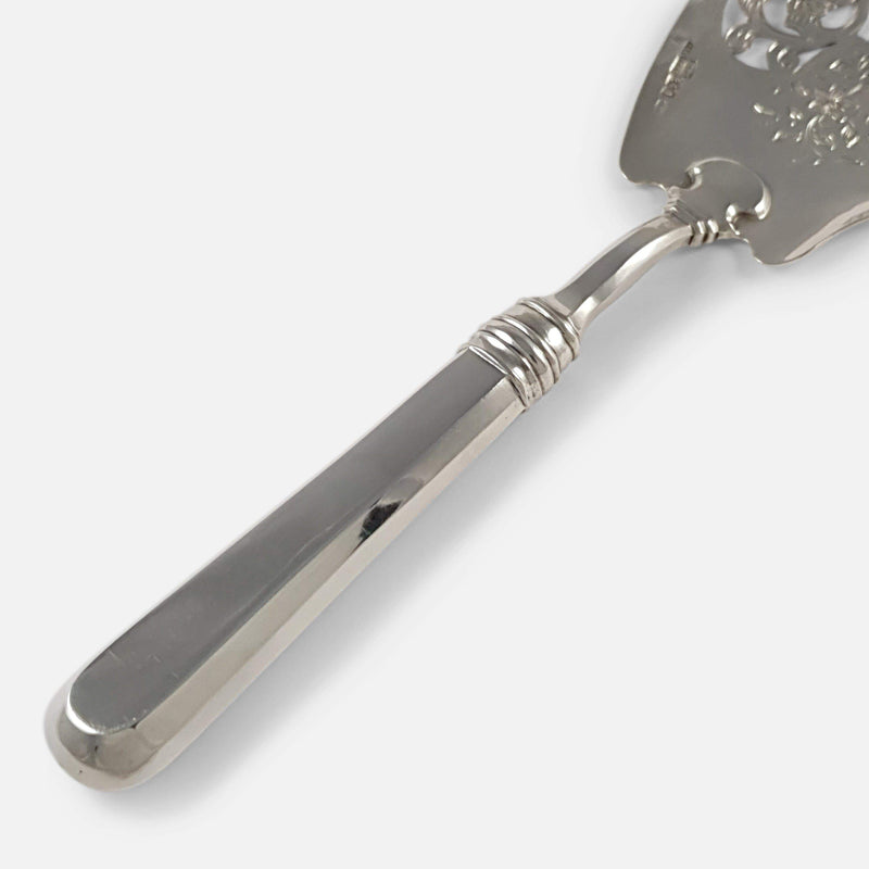 focused on the handle