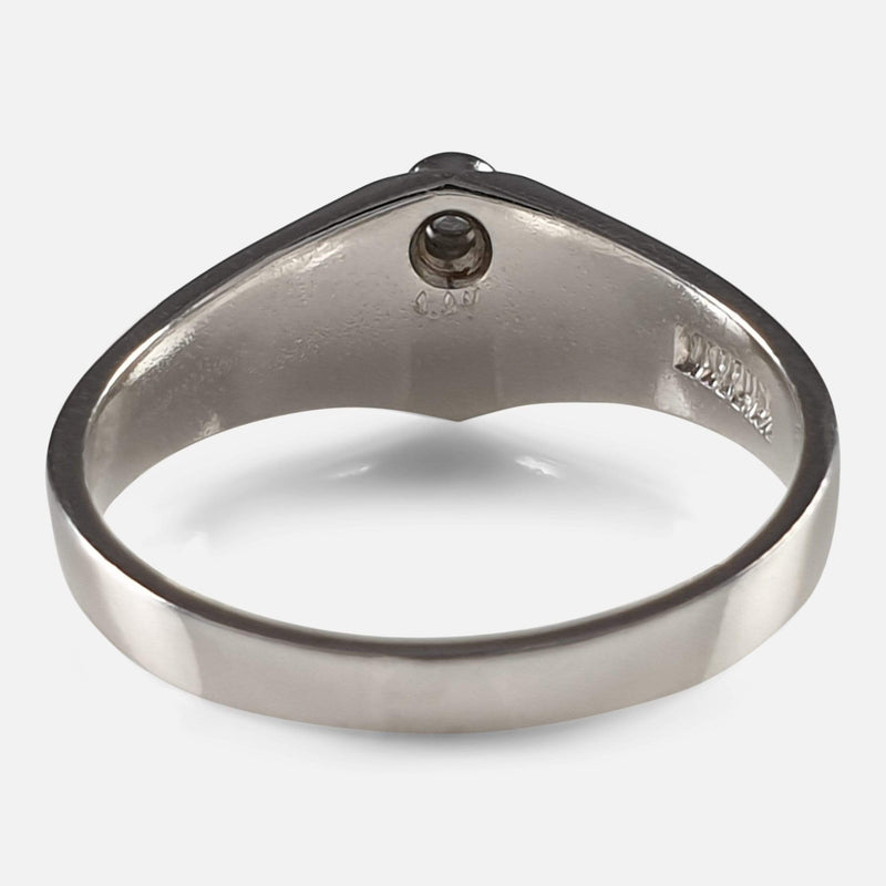 the ring viewed from the back