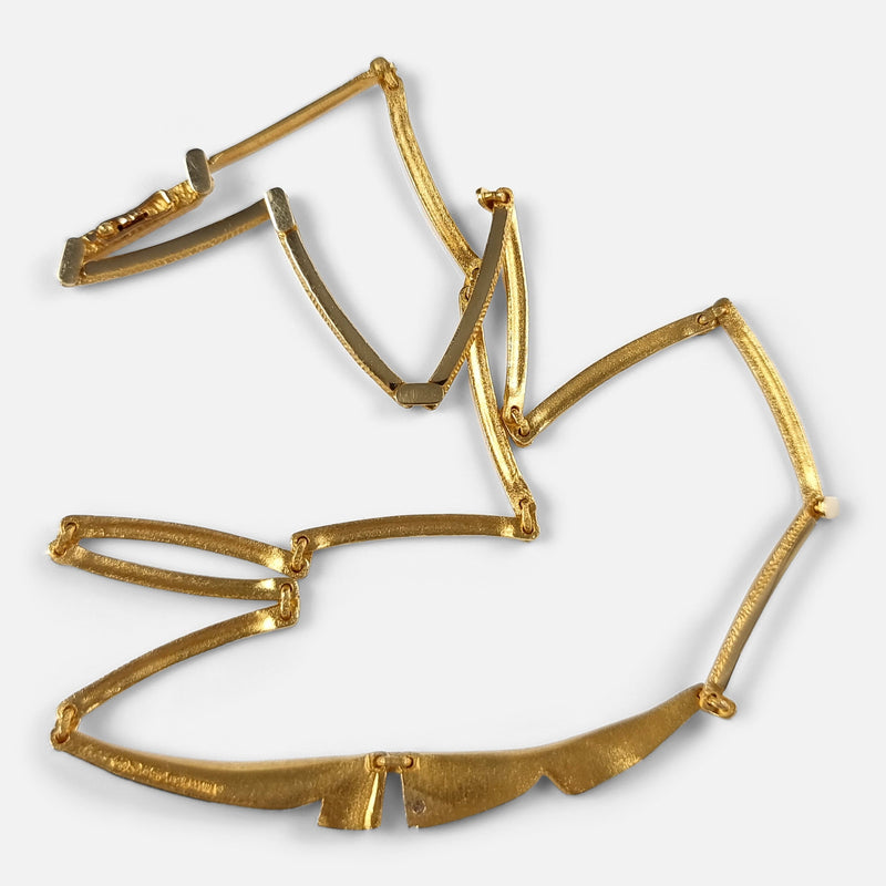 the back of the necklace