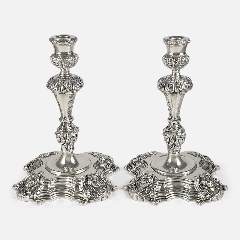 both candlesticks viewed with scone removed