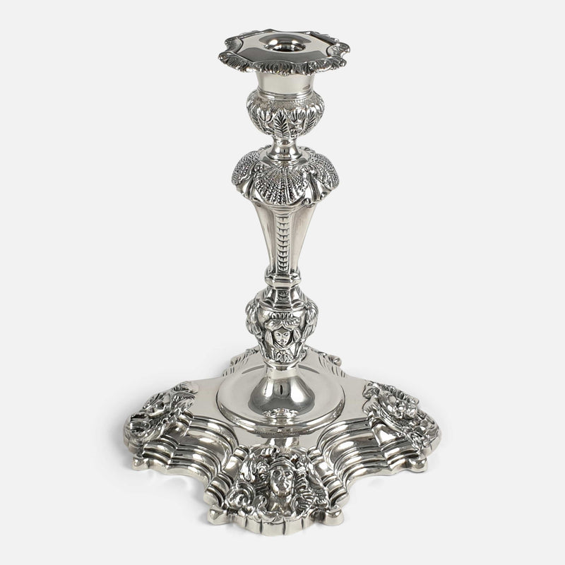 a view of one of the candlesticks