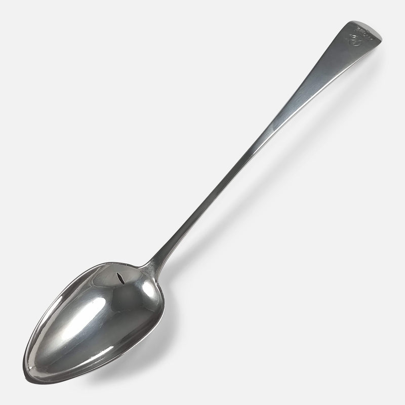 one of the basting spoons viewed diagonally