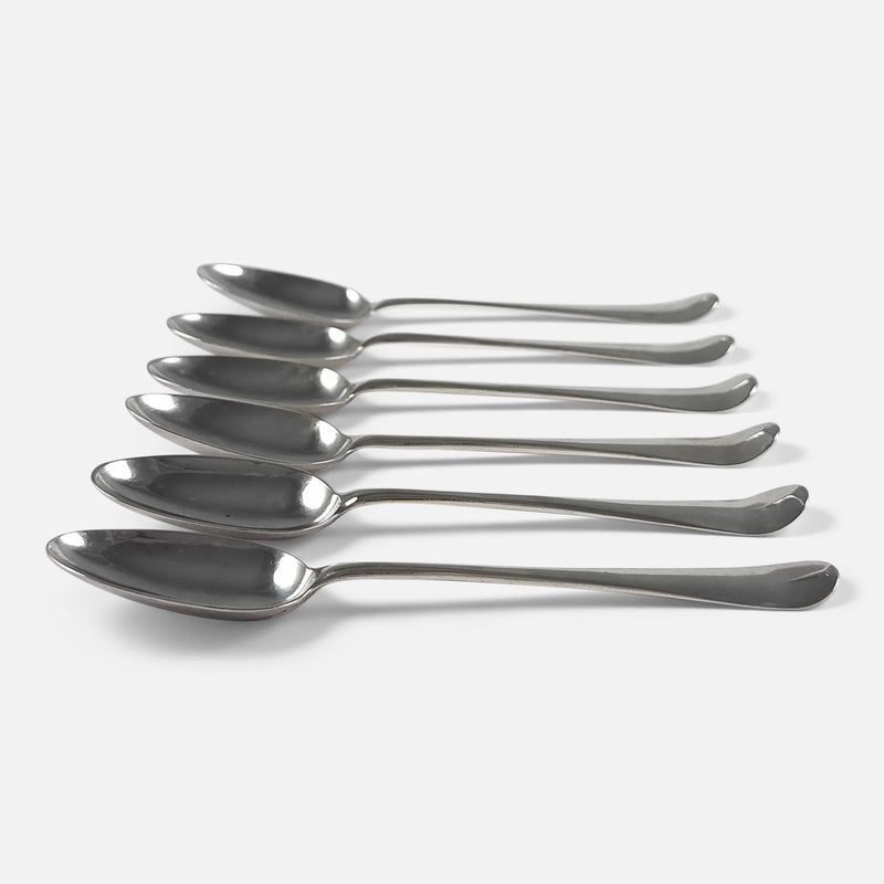 a side on view of the teaspoons