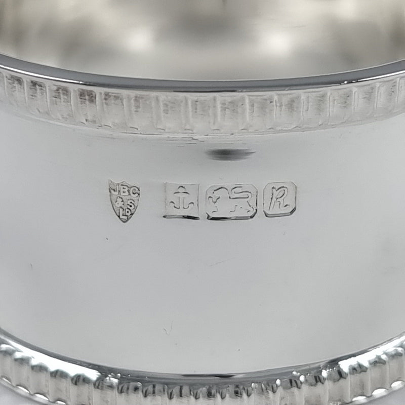 the hallmarks to one of the napkin rings