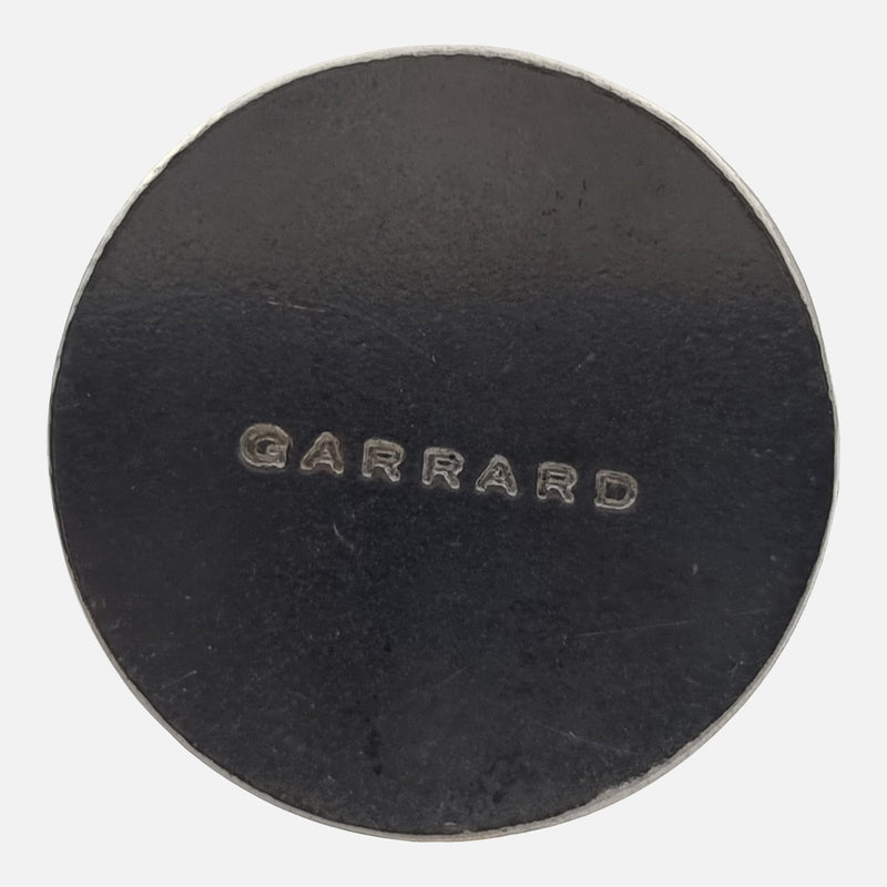 the GARRARD stamp to the base of one of the menu holders