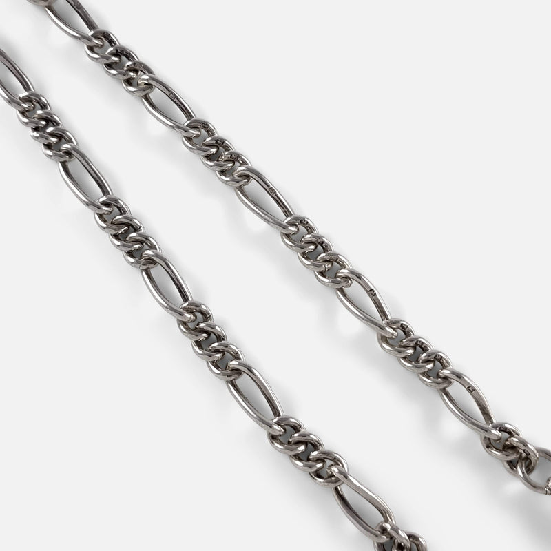 a section of the chain in focus