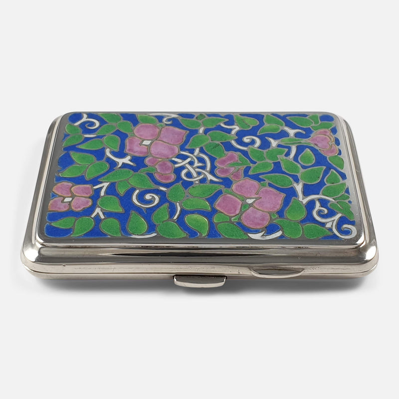 the cigarette case viewed from the right
