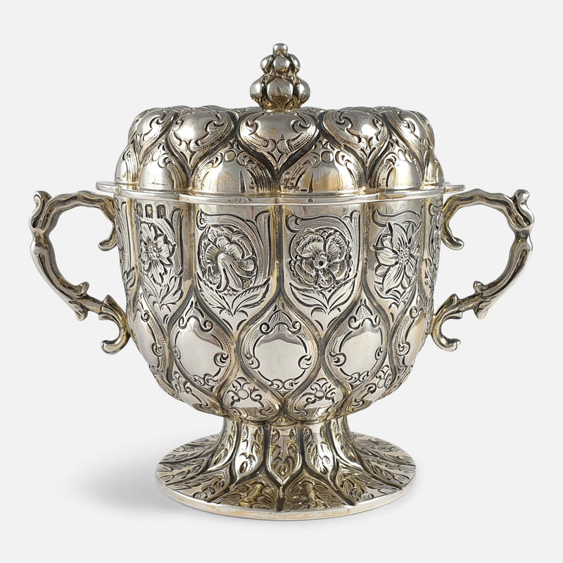 a front on view of the cup