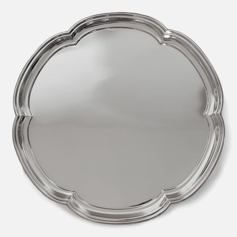a birds eye view of the salver