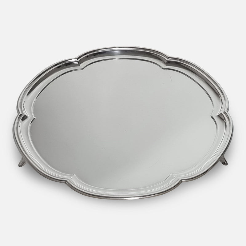the salver viewed from a raised position