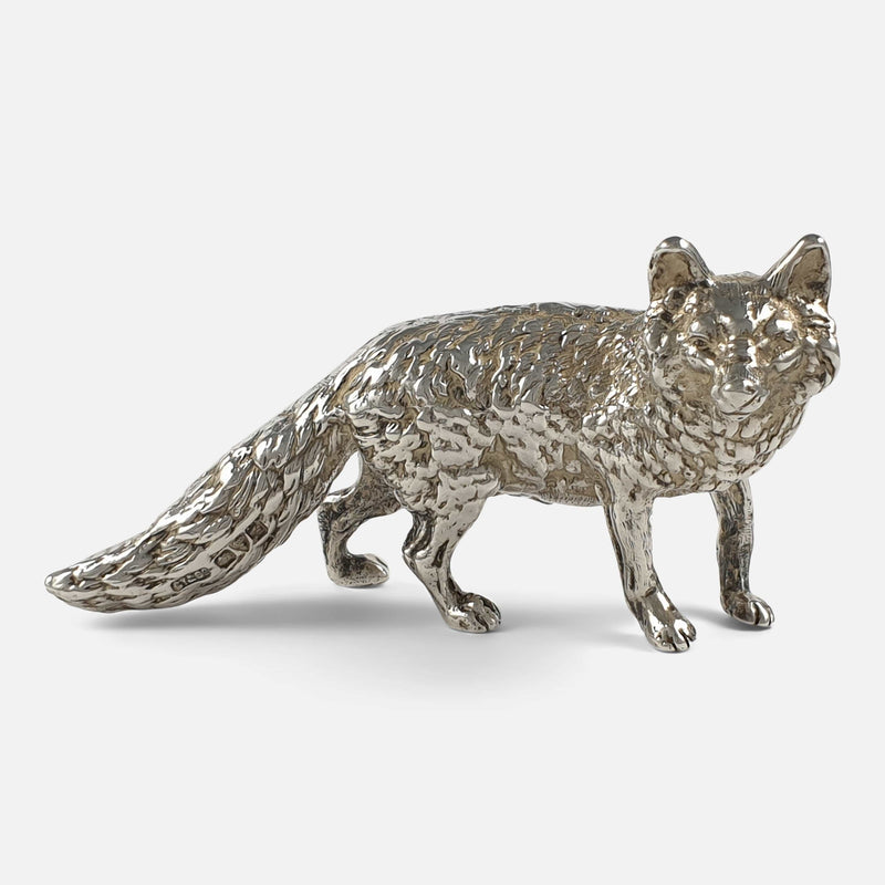 the fox viewed from the front