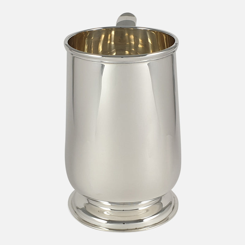the front of the tankard