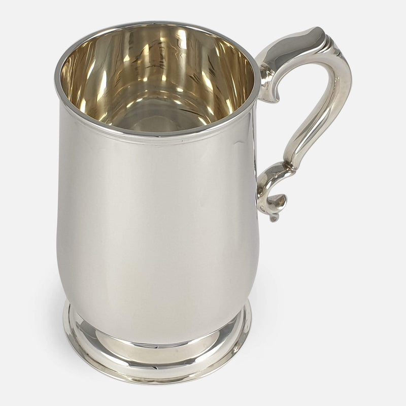 the tankard viewed from a raised position