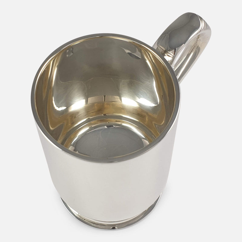 a birds eye view in the tankard