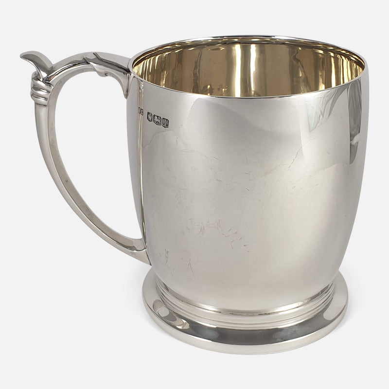the tankard viewed side on