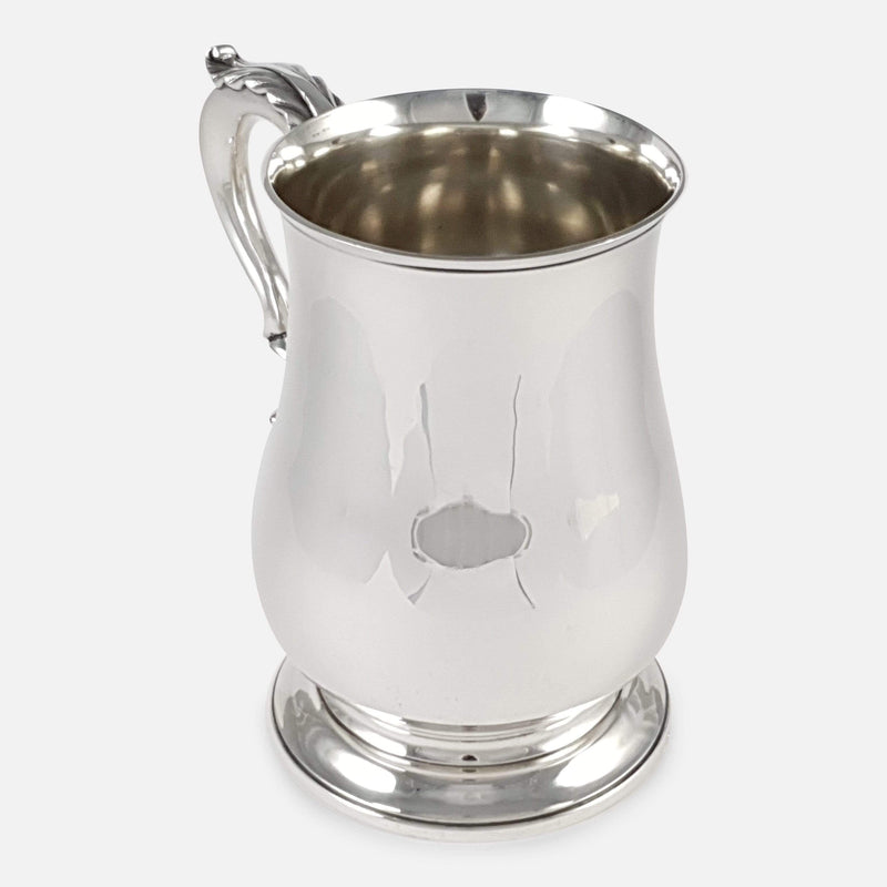 the tankard viewed at an angle