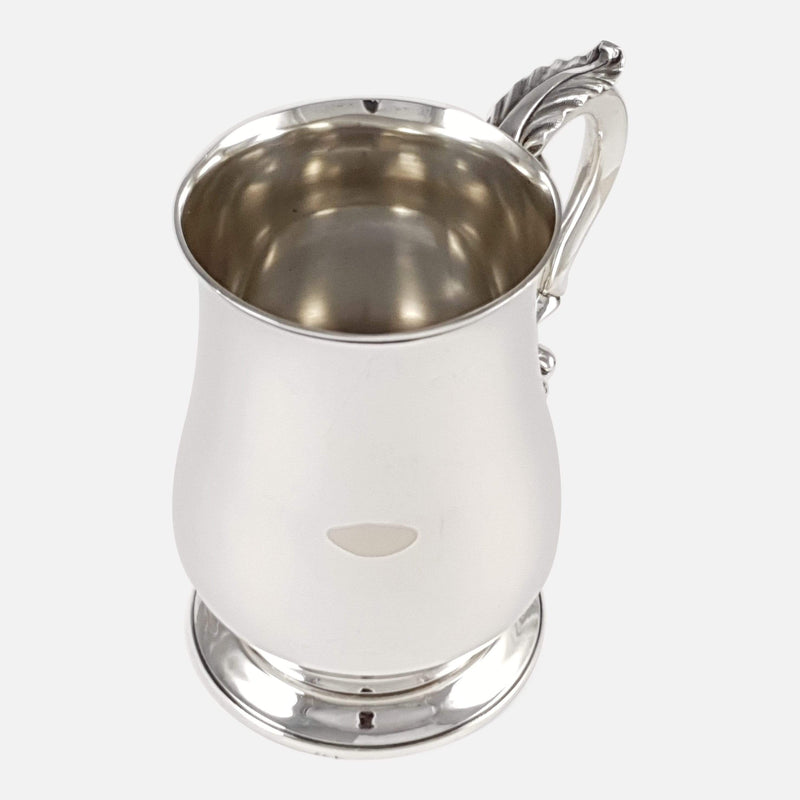 the tankard viewed at an angle