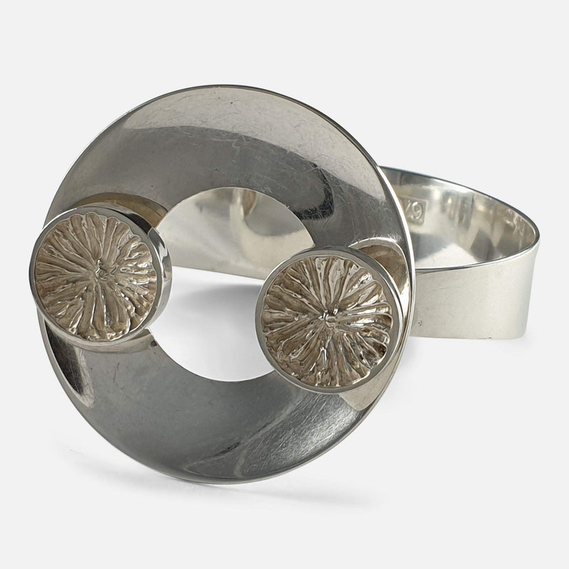 the bangle viewed from right at angle