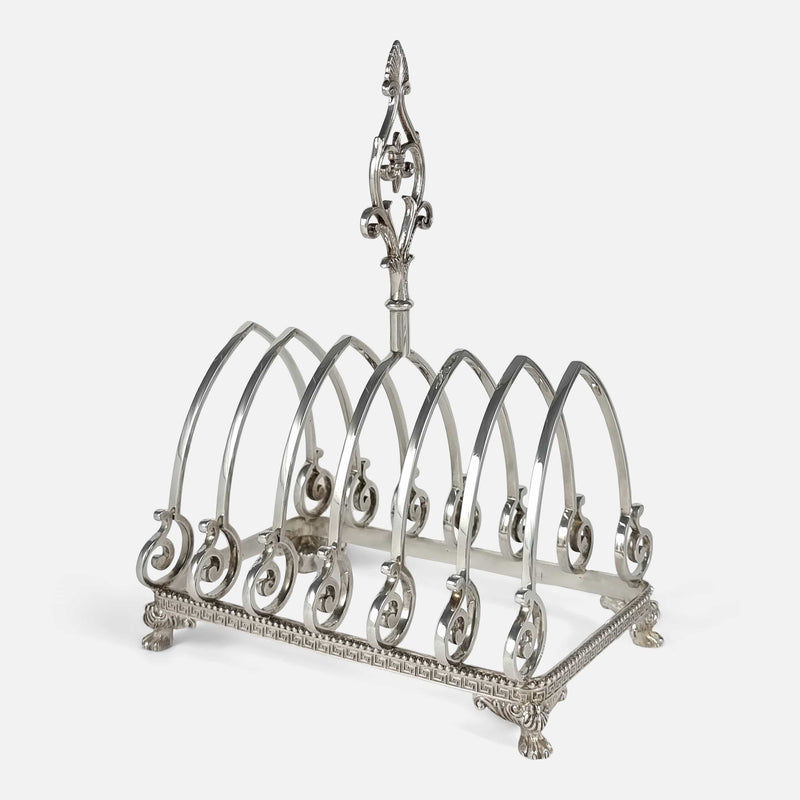the toast rack viewed from a slight angle
