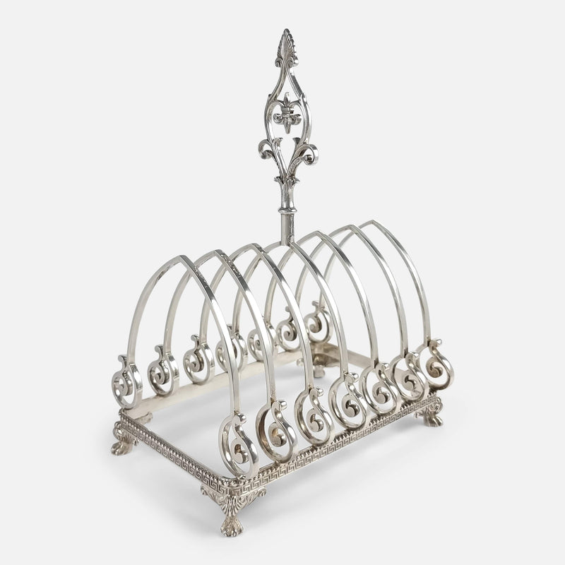 the toast rack viewed from an angle