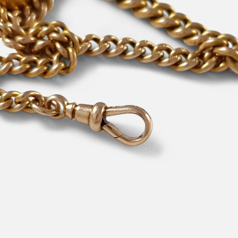 Gold watch 2025 chain