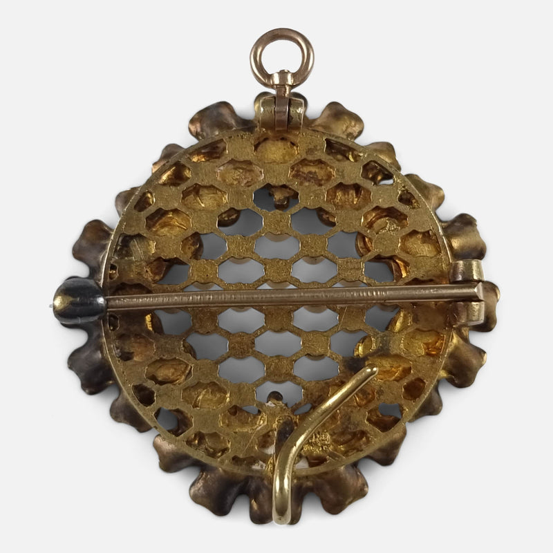 the back of the brooch