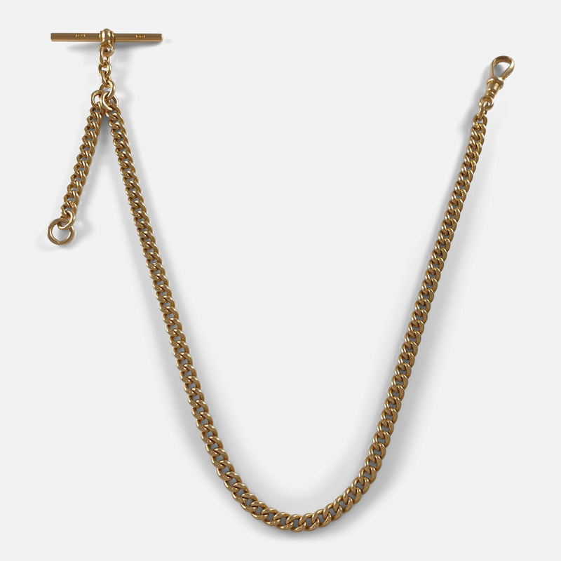 the albert chain lying as it would be worn