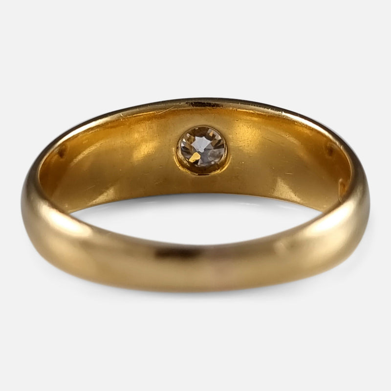 the ring viewed from the back