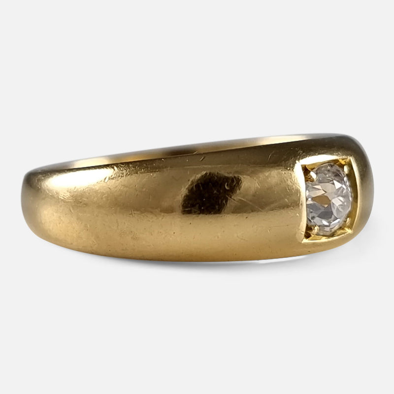 the ring viewed from the left at a slight angle
