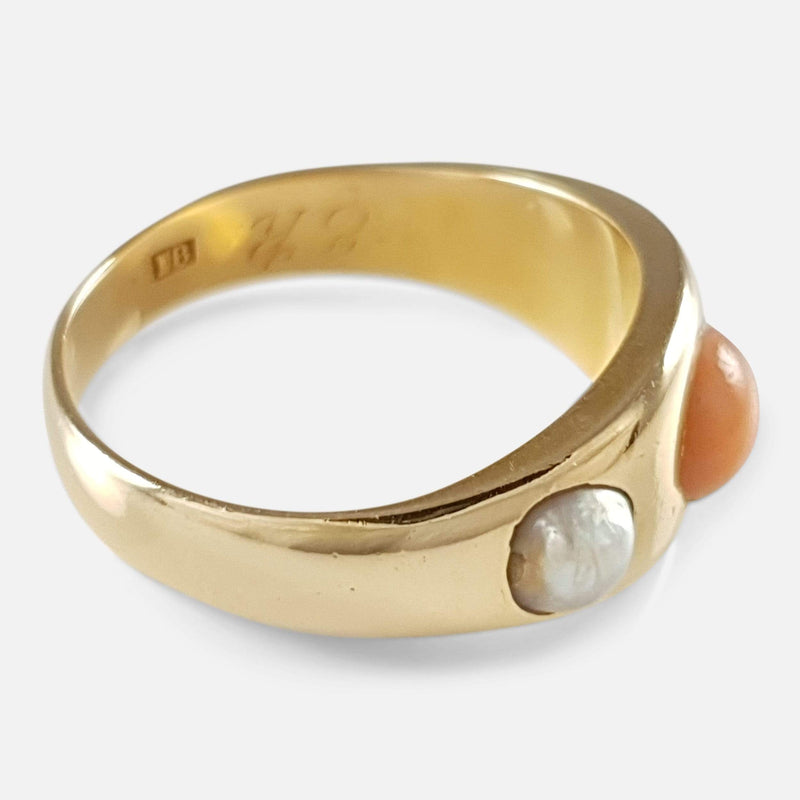 the ring viewed from the left side on