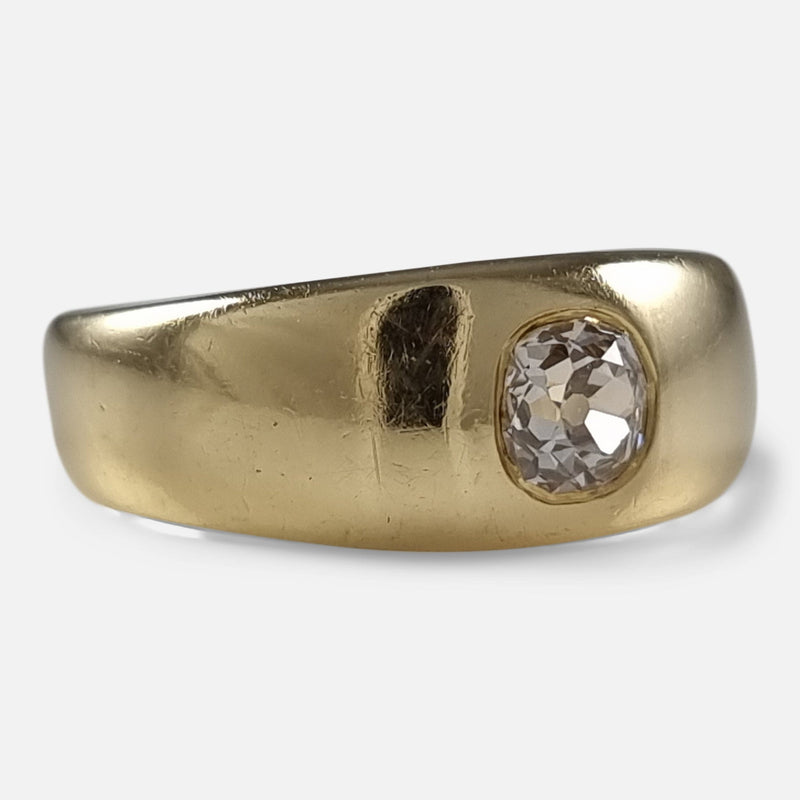 the ring viewed from the left at a slight angle