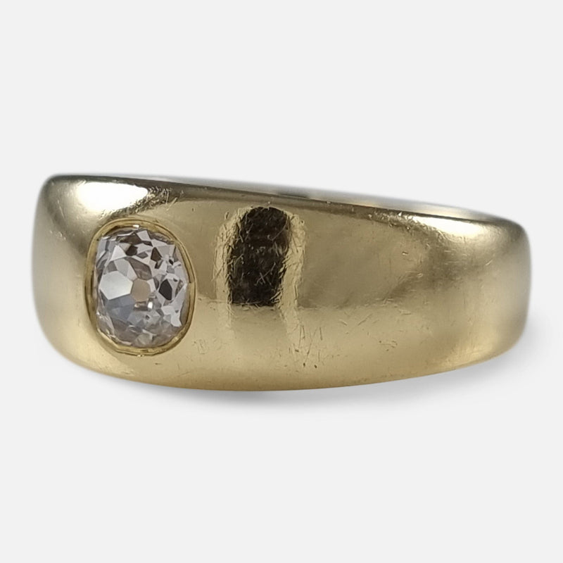 the ring viewed from the right side at a slight angle