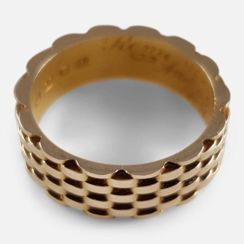 the ring viewed from a raised position