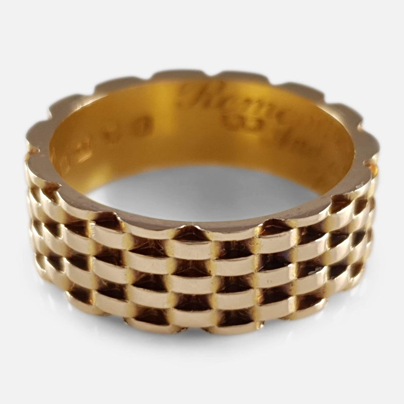 the ring viewed from raised position