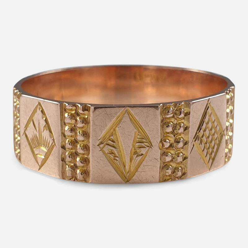 focused on the detailing to the ring