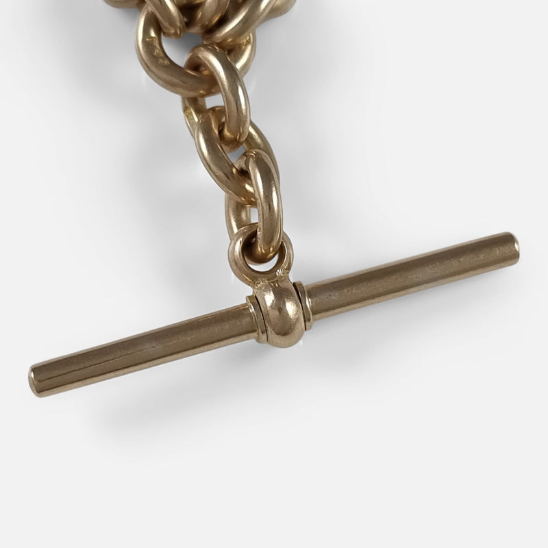 the T-bar in focus