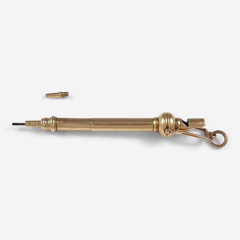 the propelling pencil extended side on view