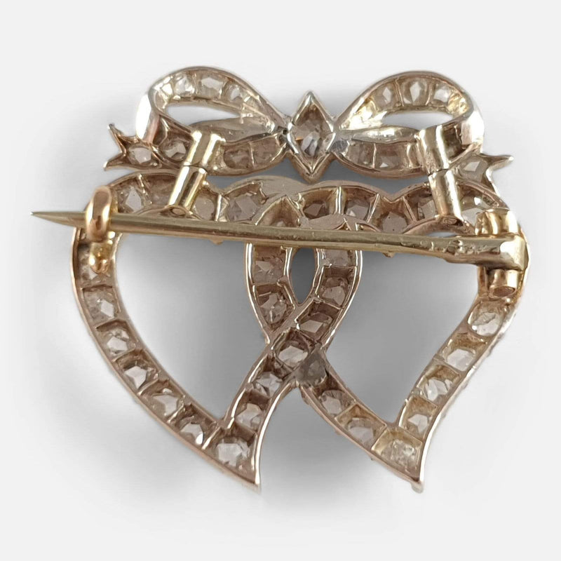 the brooch viewed from the back