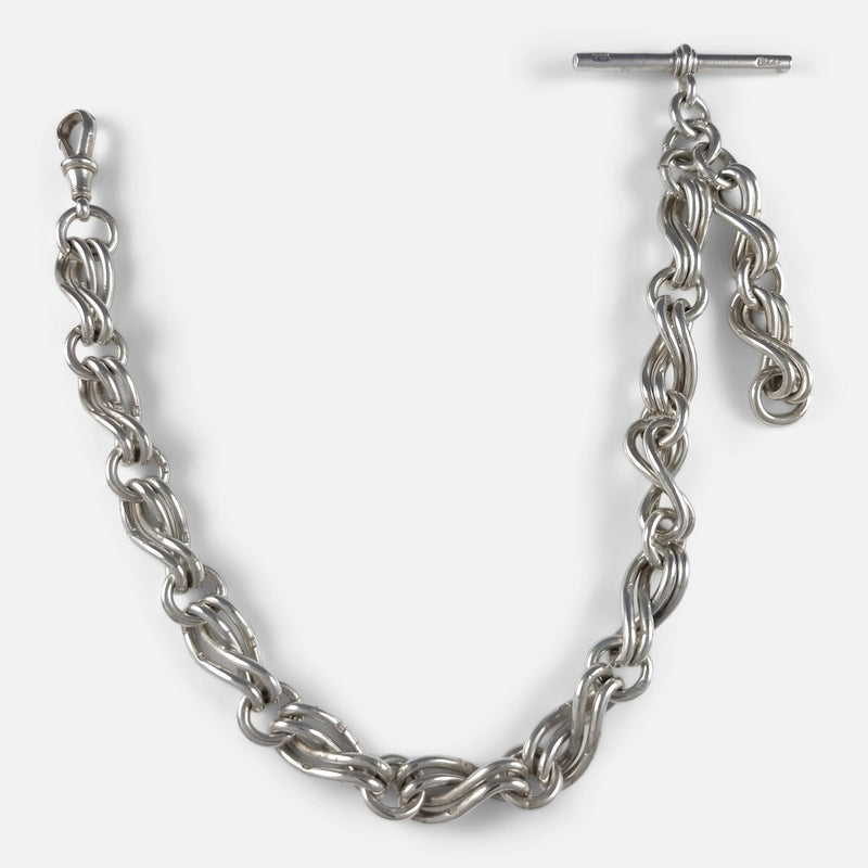the chain presented as it was originally intended to be worn